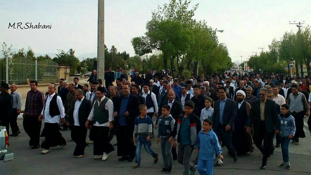 همایش بزرگ پیاده روی خانوادگی در وزوان به مناسبت چهلمین سالگرد پیروزی انقلاب اسلامی ۱۹ بهمن ماه سال ۹۷