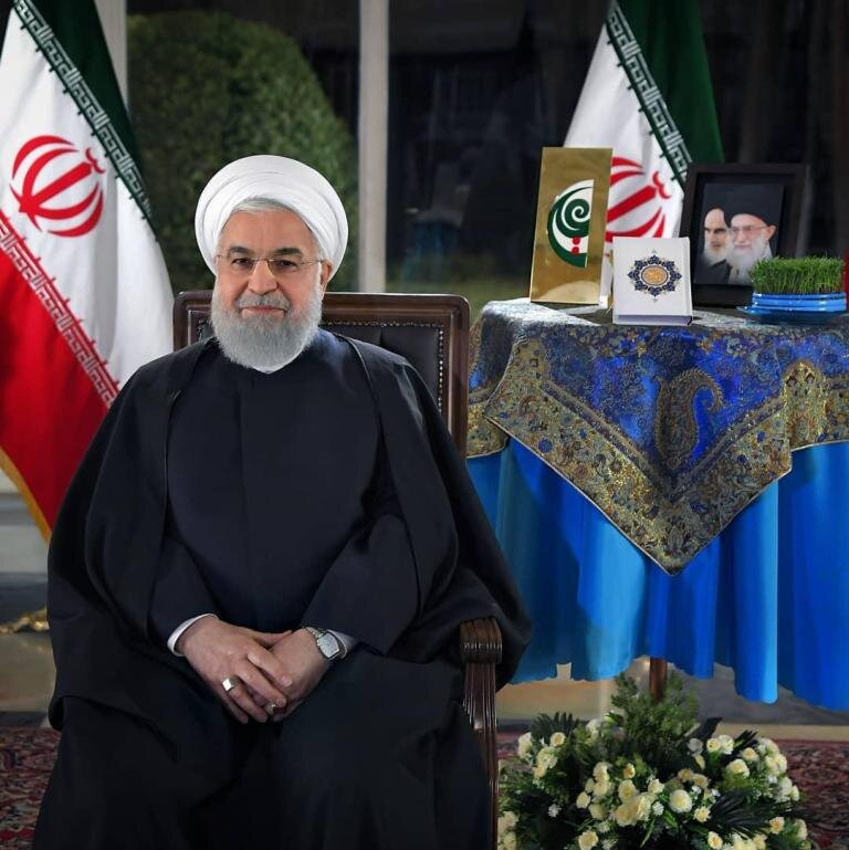 پیام نوروزی رئیس جمهوری ایران به مناسبت آغاز سال ۱۳۹۸