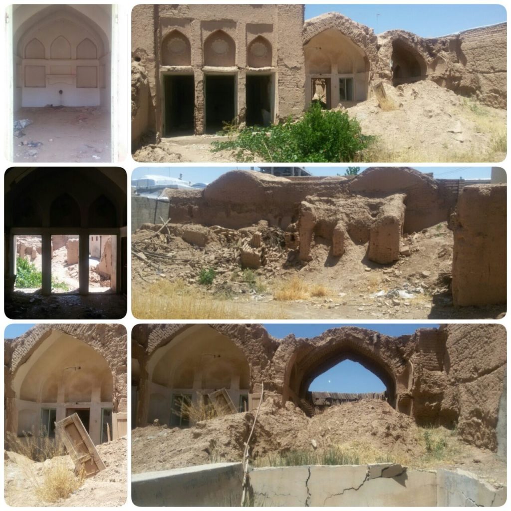 حسینی پور :وضعیت اسف‌ناک عَمارَت ایسبیدَه، قدیمی‌ترین خانهٔ سفیدکاری شده در وزوان.